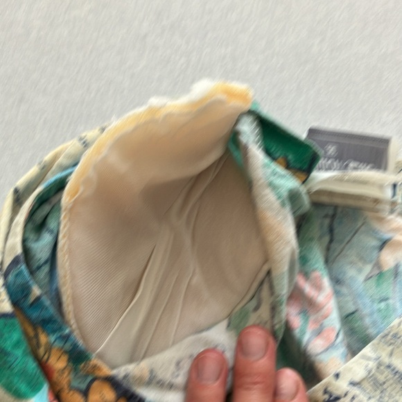 Addition-Elle Vintage Tropical Print Cotton Romper (20W) - Picture 8 of 15